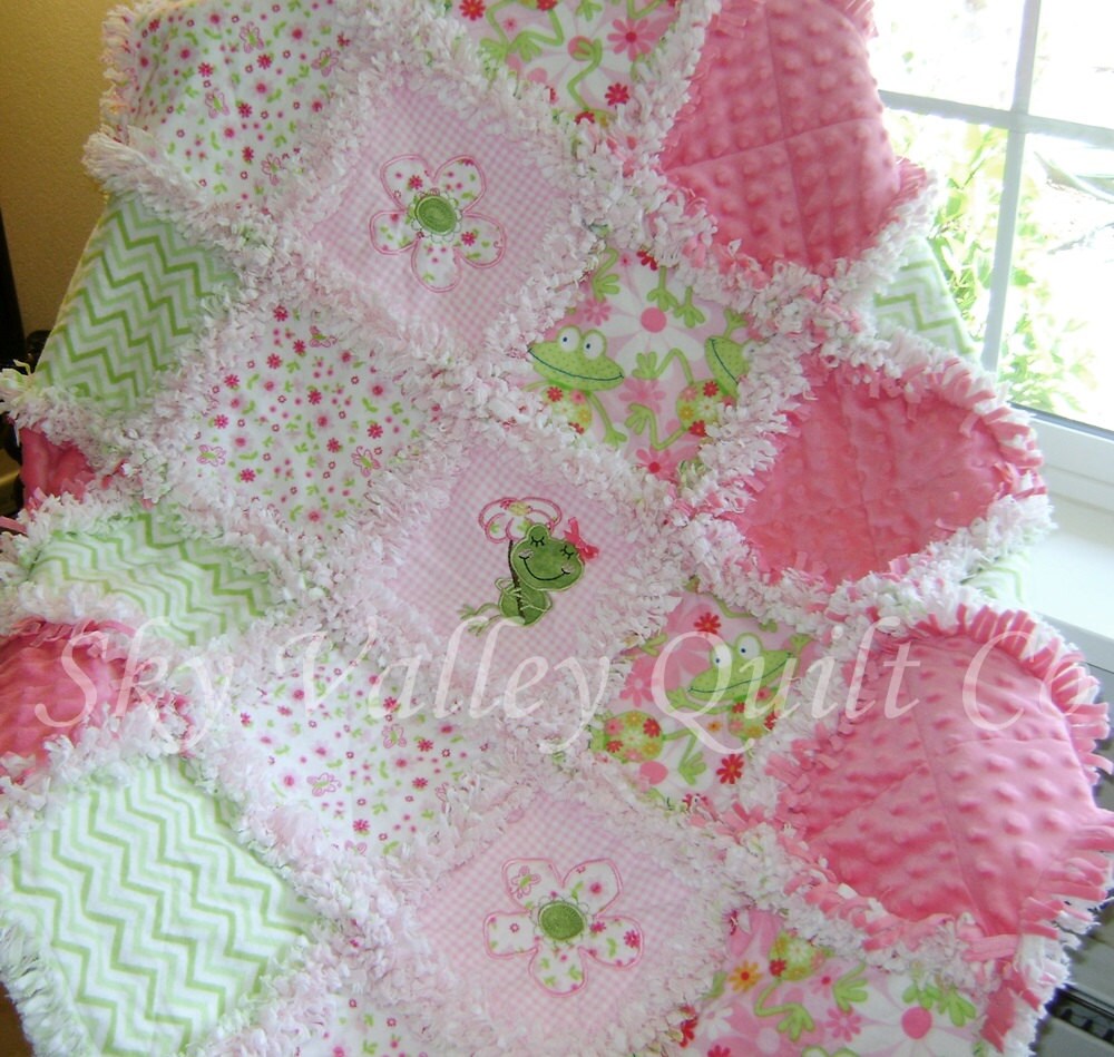 Rag Quilt DIY directions, tutorial ~PDF layer cake pattern