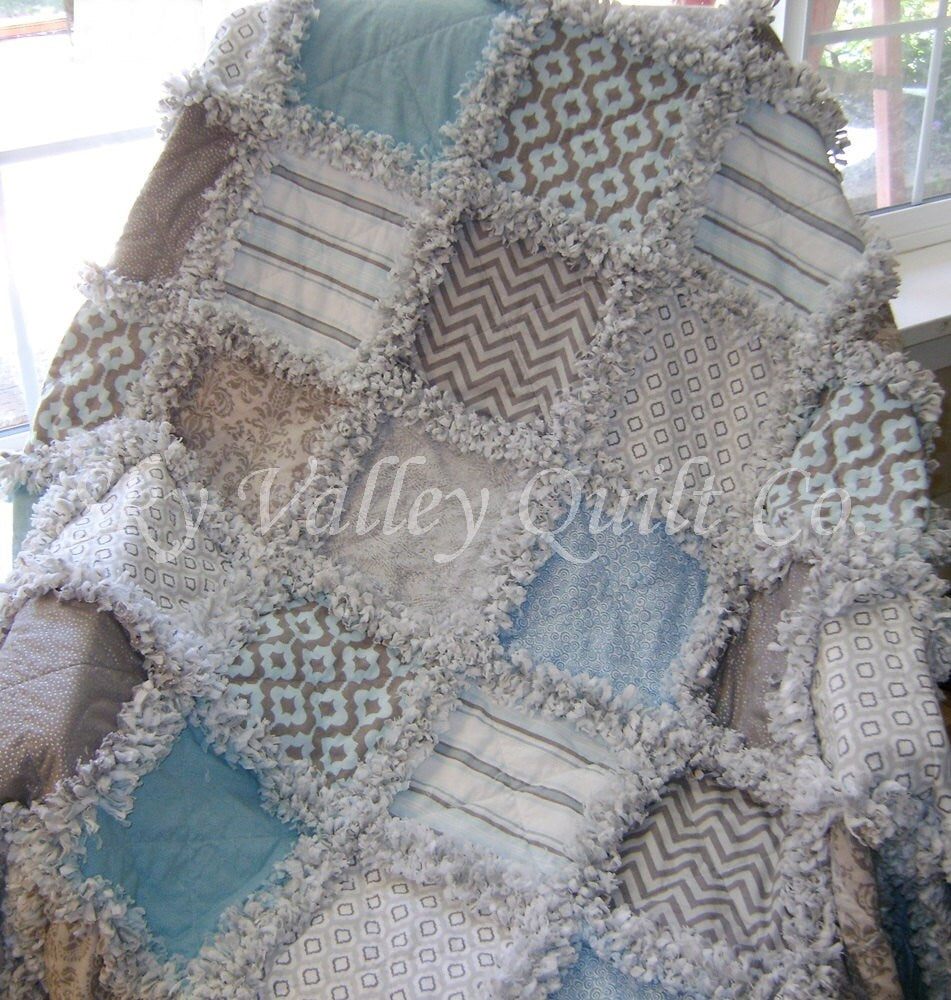 Rag Quilt DIY directions, tutorial ~PDF layer cake pattern