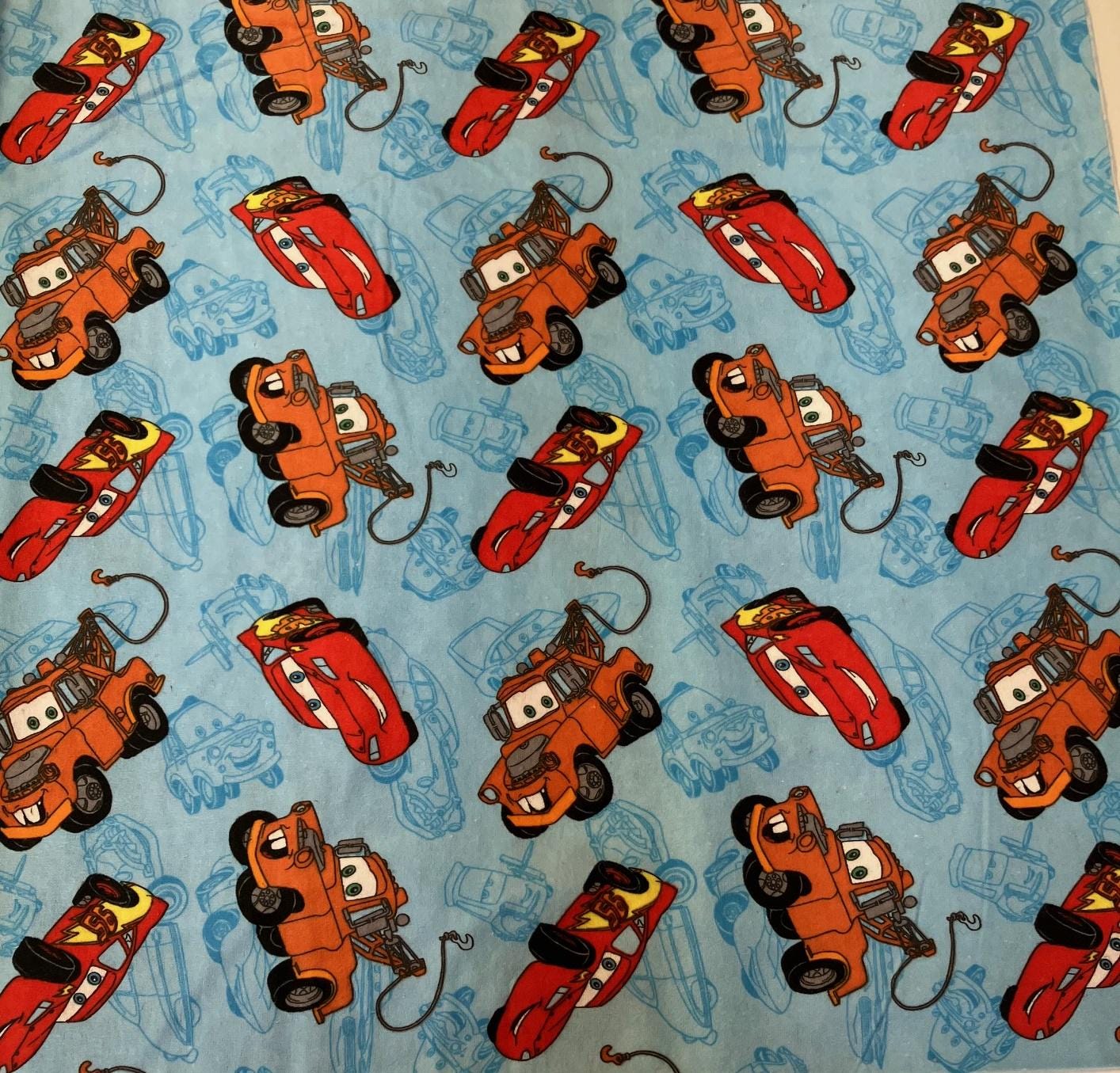 Disney Cars flannel fabric