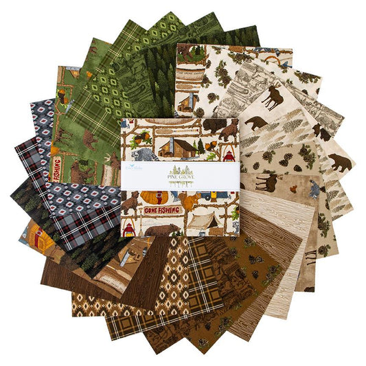 Pine Grove - Layer Cake Stacker (10" x 10" Squares) 42 Squares