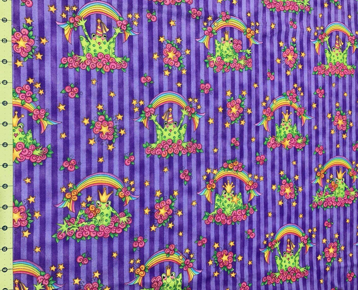 Frog princess 100% cotton fabric