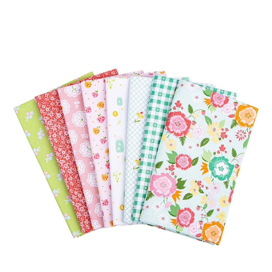 Summer Skies and Fireflies ~ Riley Blake layer cake upgrade FULL Rag quilt kit