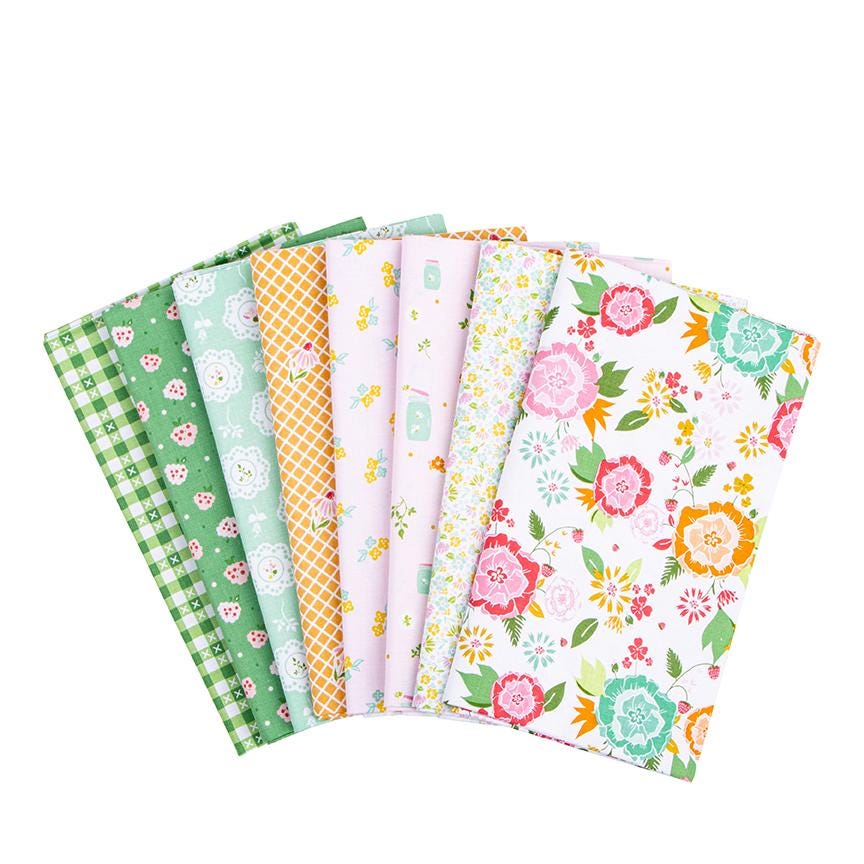 Summer Skies and Fireflies ~ Riley Blake layer cake upgrade FULL Rag quilt kit