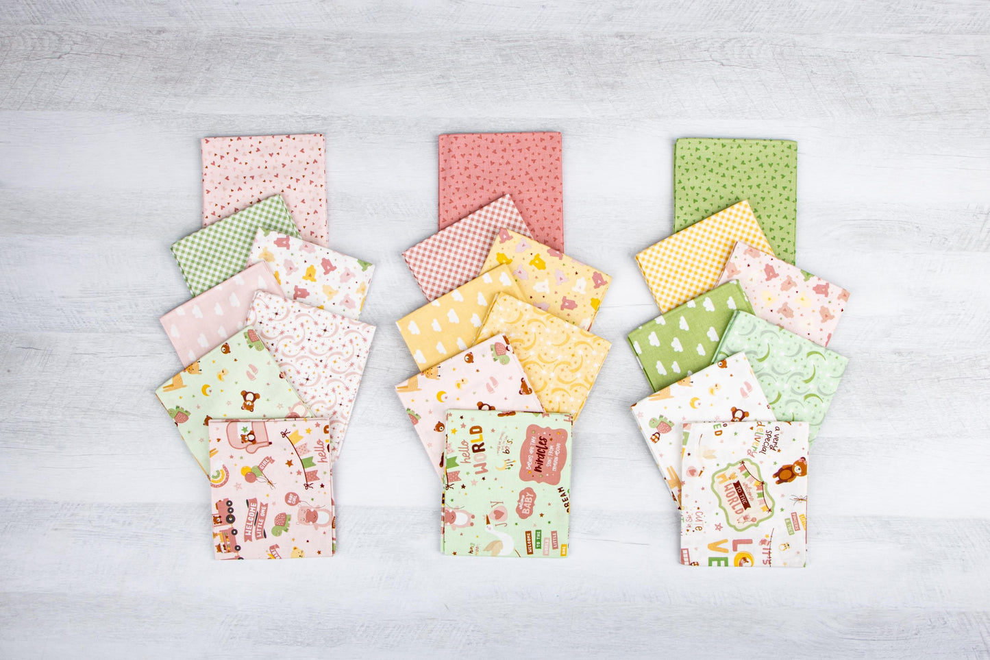 Baby Girl 10 inch squares Layer Cake Stacker by Lori Whitlock for Riley Blake Designs