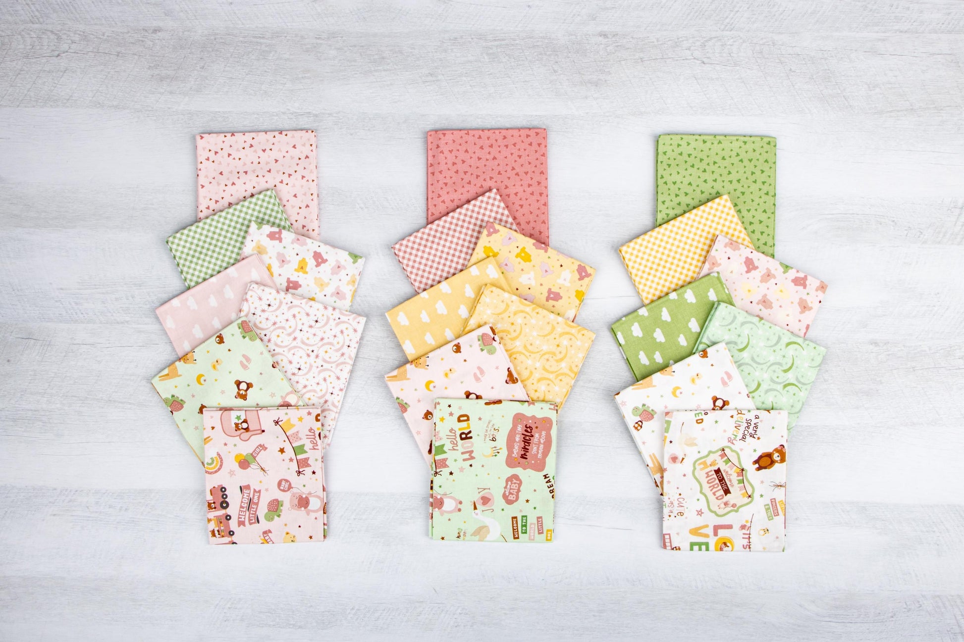 Baby Girl 10 inch squares Layer Cake Stacker by Lori Whitlock for Riley Blake Designs