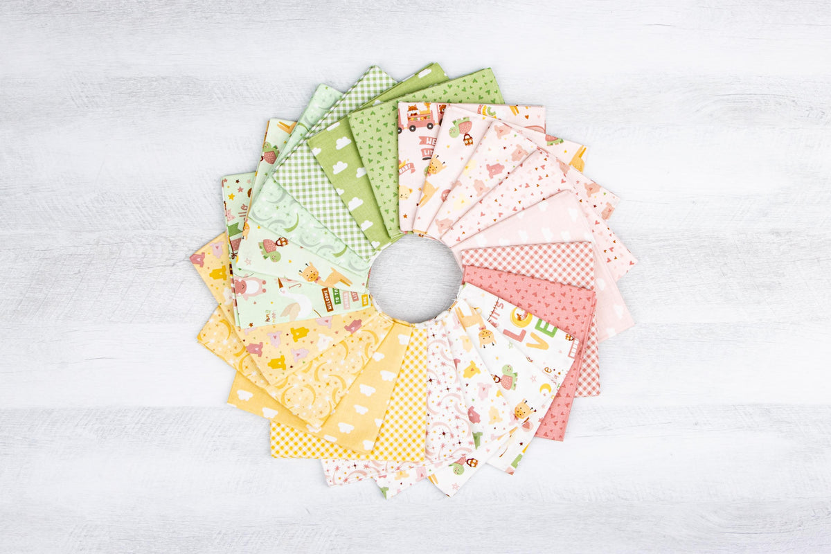 Baby Girl 10 inch squares Layer Cake Stacker by Lori Whitlock for Riley Blake Designs