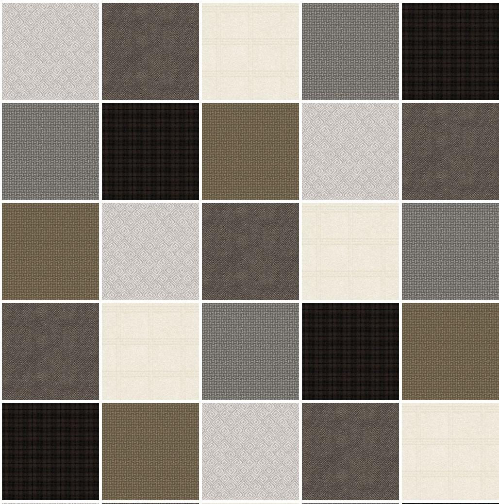 Pre Cut Rag Quilt KIT -Maywood Studios Designer flannels WOOLIES neutral collection